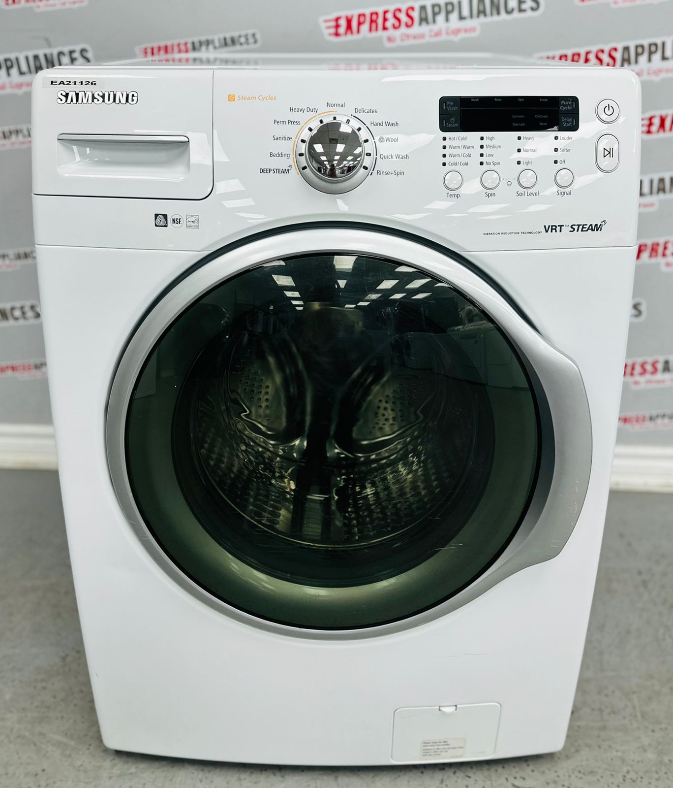 Samsung 27” Front Load Washing Machine WF331ANW/XAA 05 For Sale ️