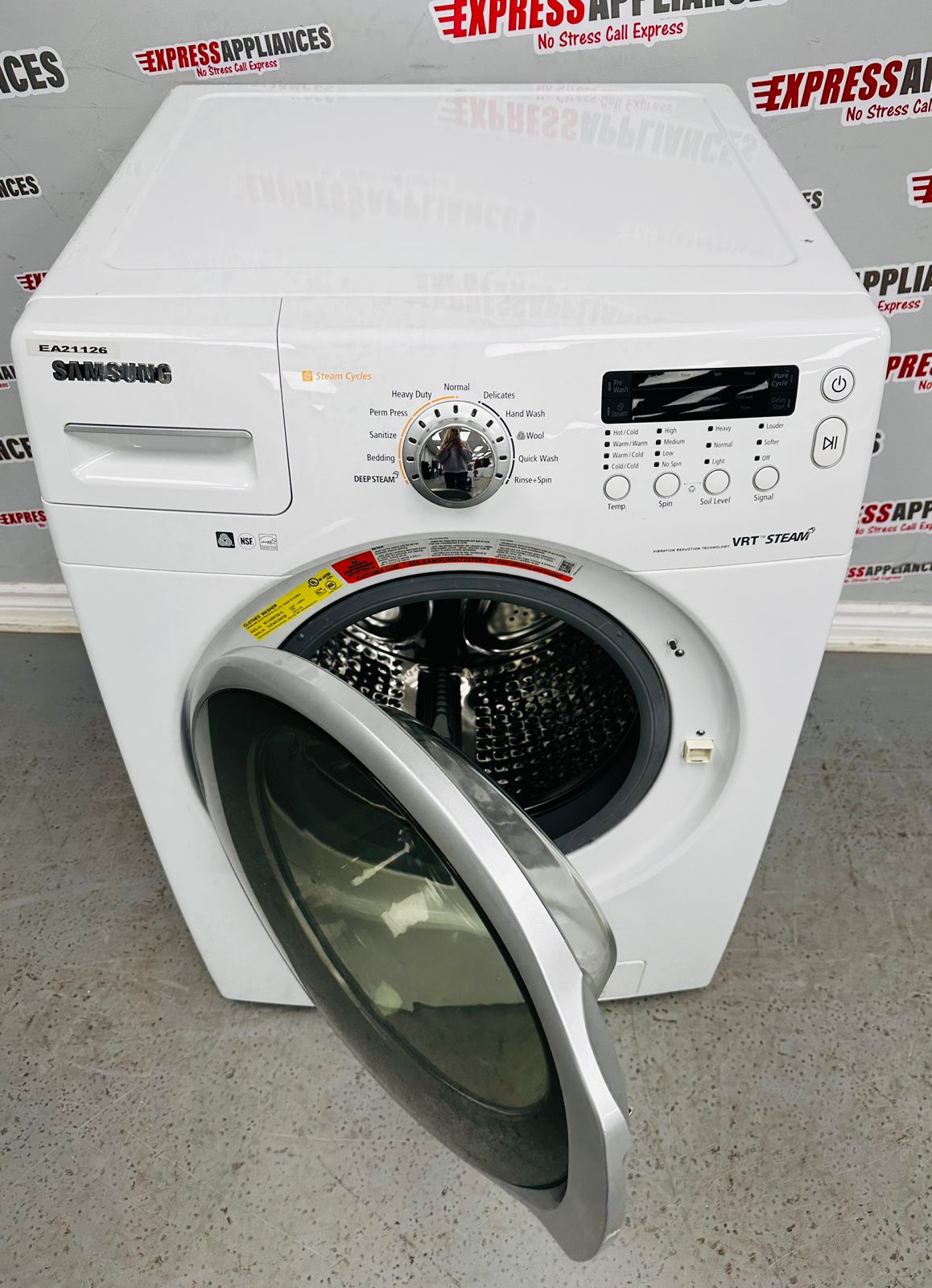 Samsung 27” Front Load Washing Machine WF331ANW/XAA 05 For Sale ️