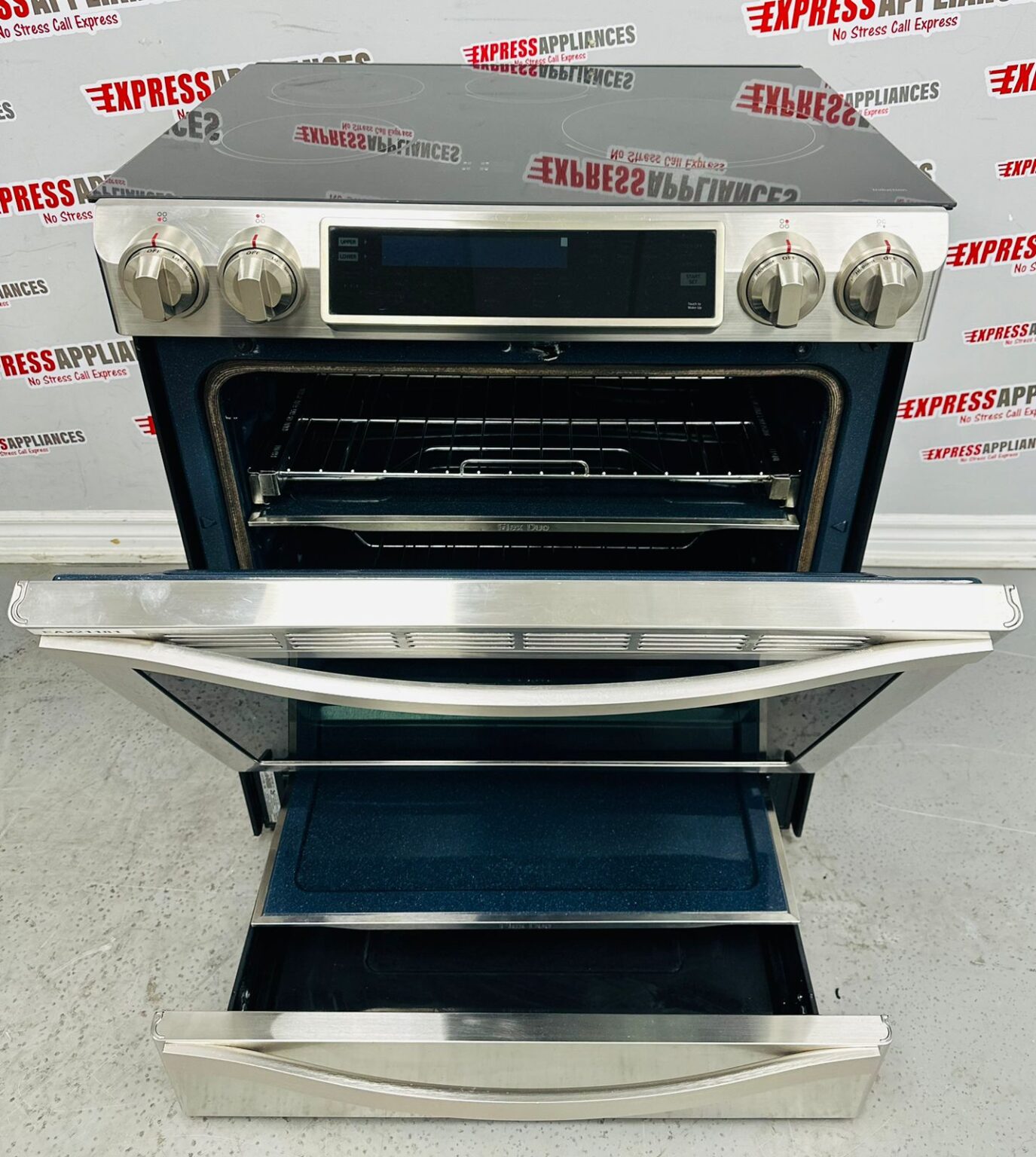 Used Samsung 30” SlideIn Induction Range NE58H9970WS For Sale ️