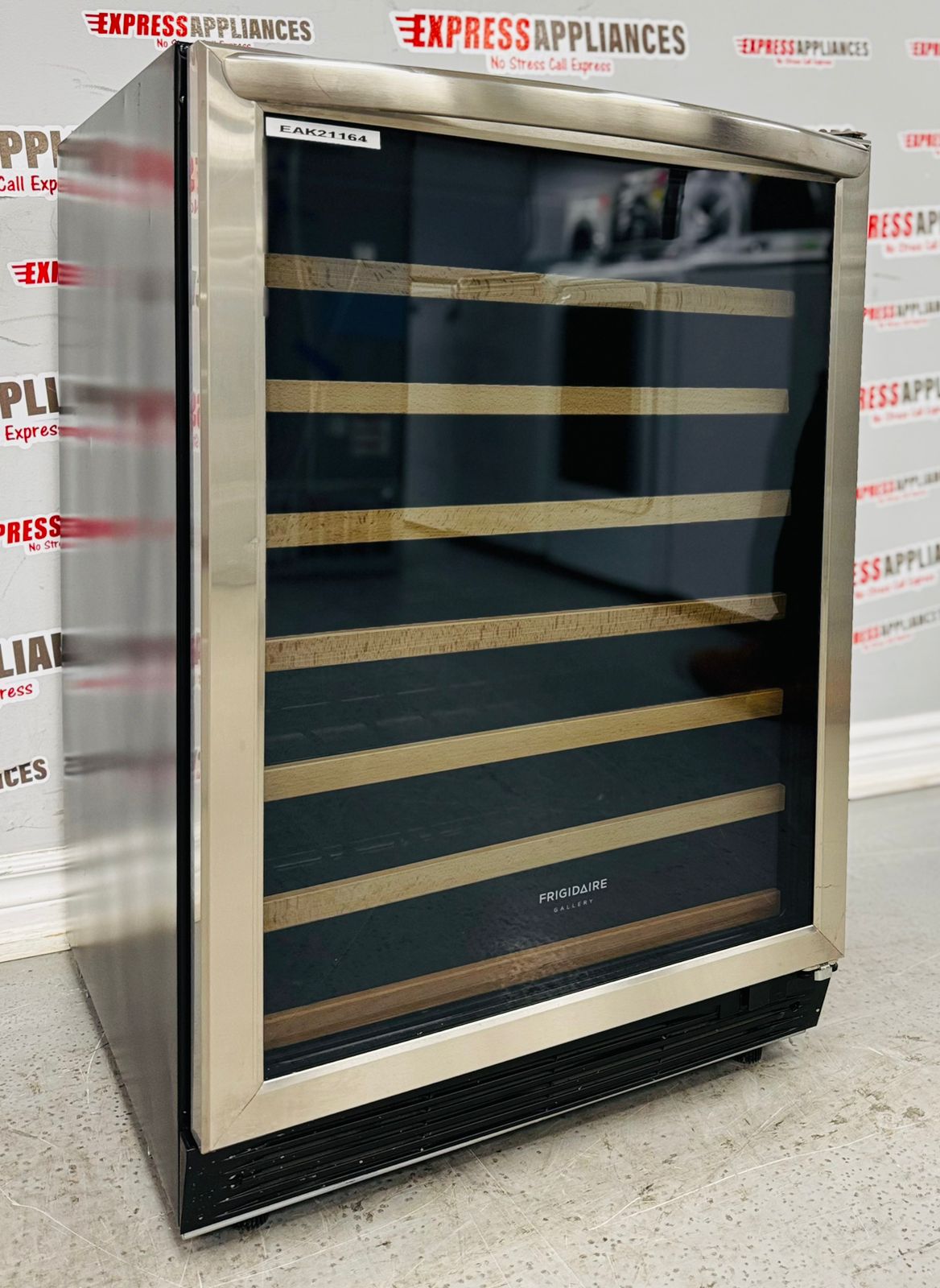 Open Box Frigidaire Wine Cooler Refrigerator FGWC5233TS1 Open Box