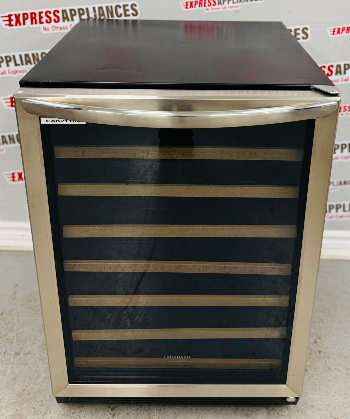 Open Box Frigidaire Wine Cooler Refrigerator FGWC5233TS1 Open Box