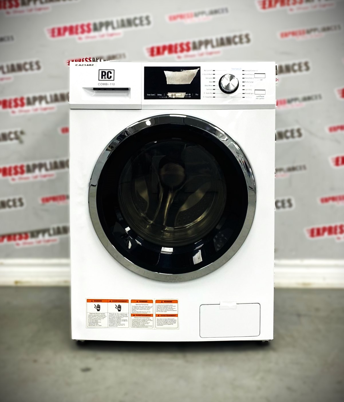 P&C WASHER DRYER COMBO COMBI110 For Sale ️ Express Appliances Used