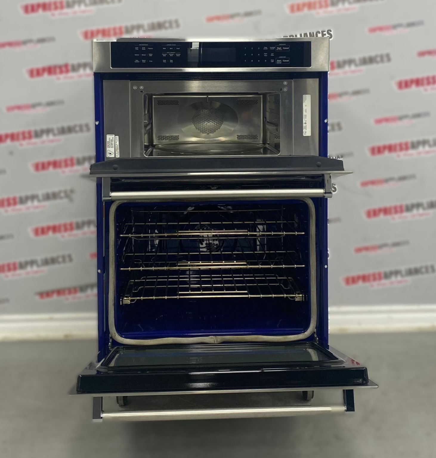 Used KitchenAid Oven Microwave Combo KOCE500ESS05 For Sale ️ Express