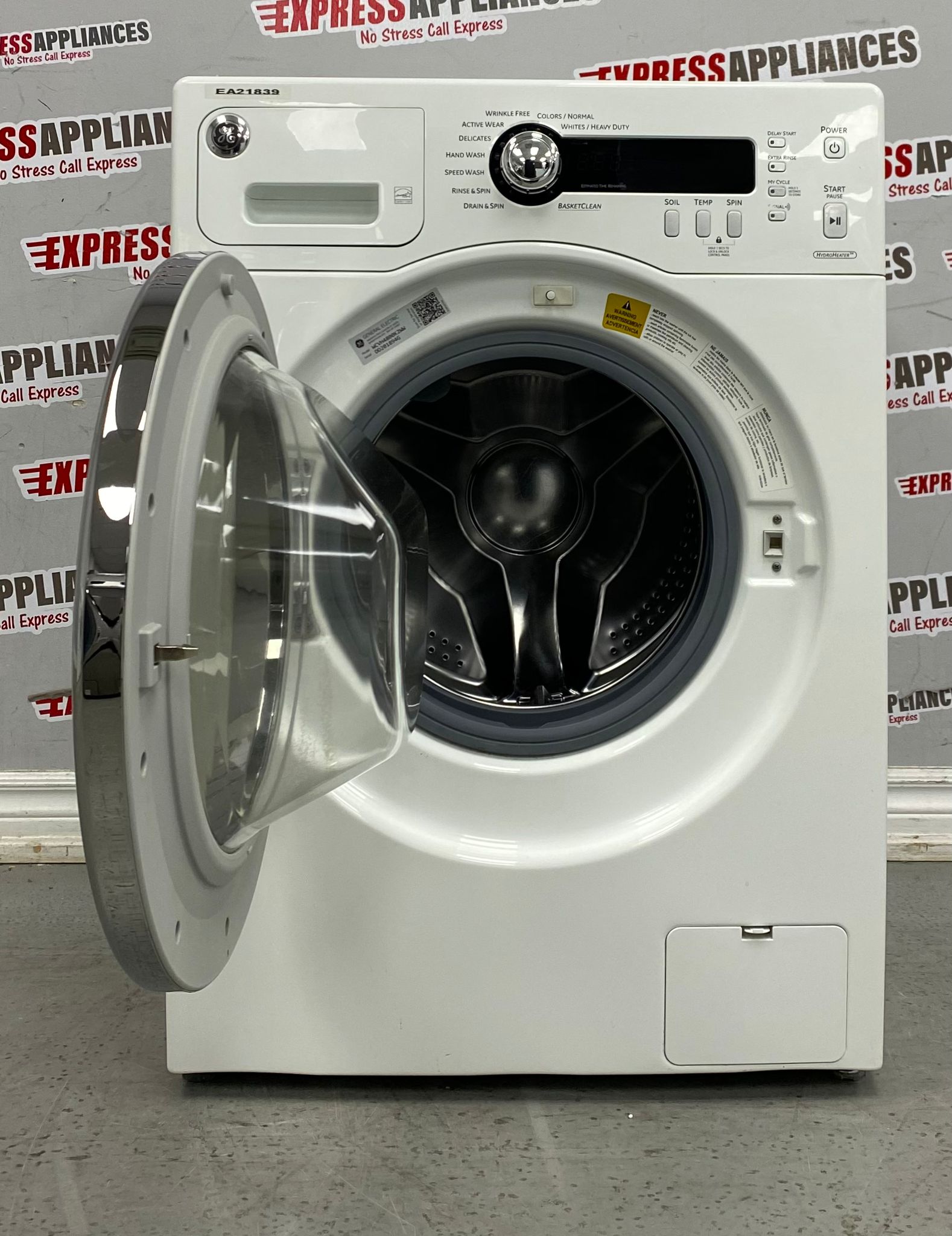 Used GE WCVH4800K2WW Washer For Sale ️ Express Appliances