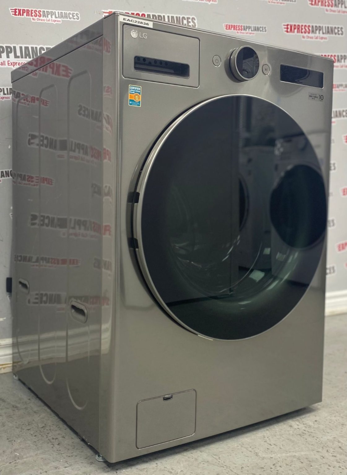 Open Box LG 27” Front Load Washing Machine WM5500HVA For Sale ️