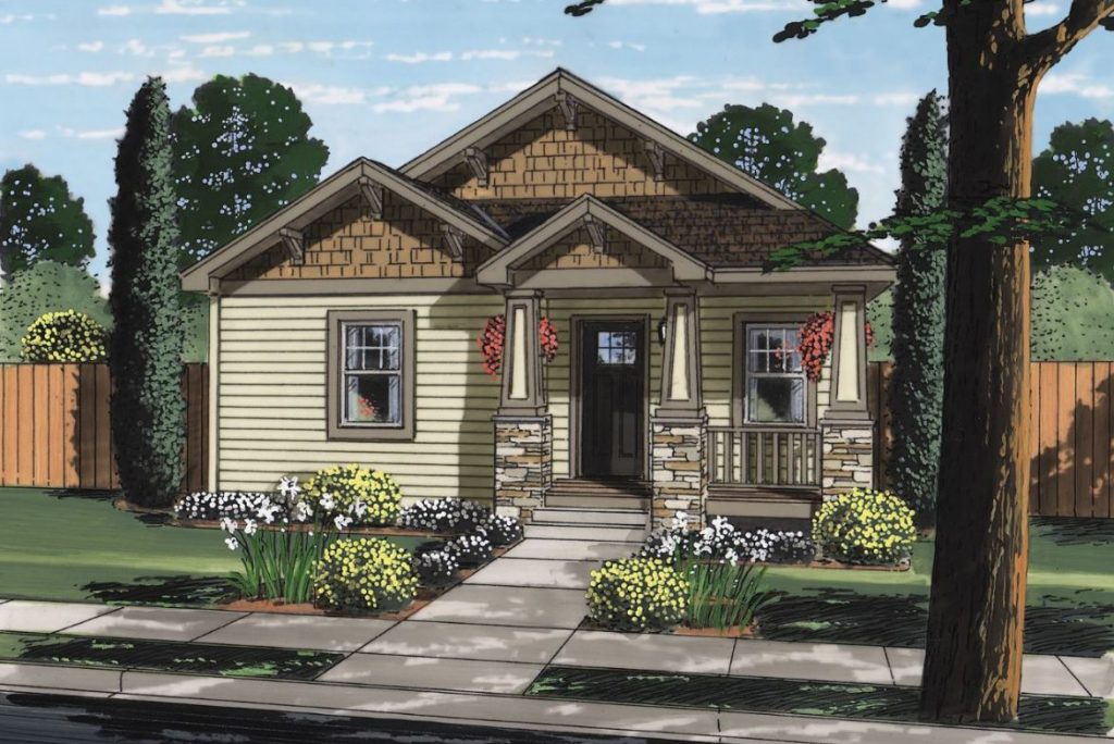 Ardmore I 1344 Square Foot Ranch Floor Plan