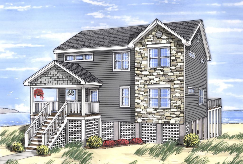 Belmar II 2545 Square Foot Two Story Floor Plan
