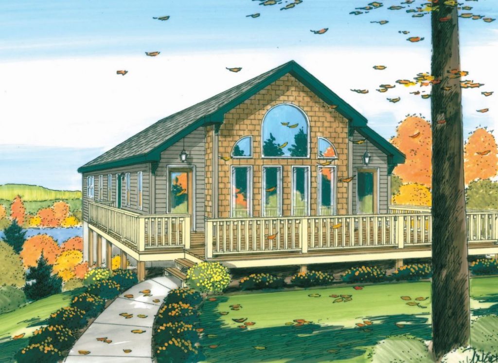 Elkhorn 1563 Square Foot Ranch Floor Plan