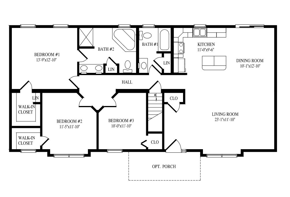 Timber Ridge Floor Plan