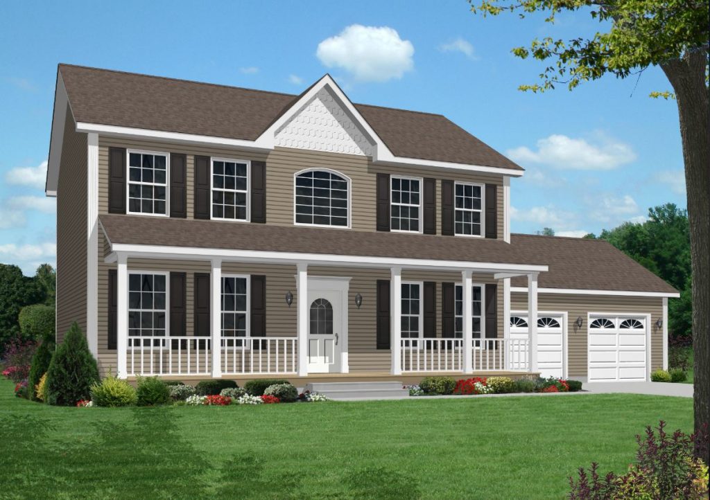 Shirley 1974 Square Foot Two Story Floor Plan