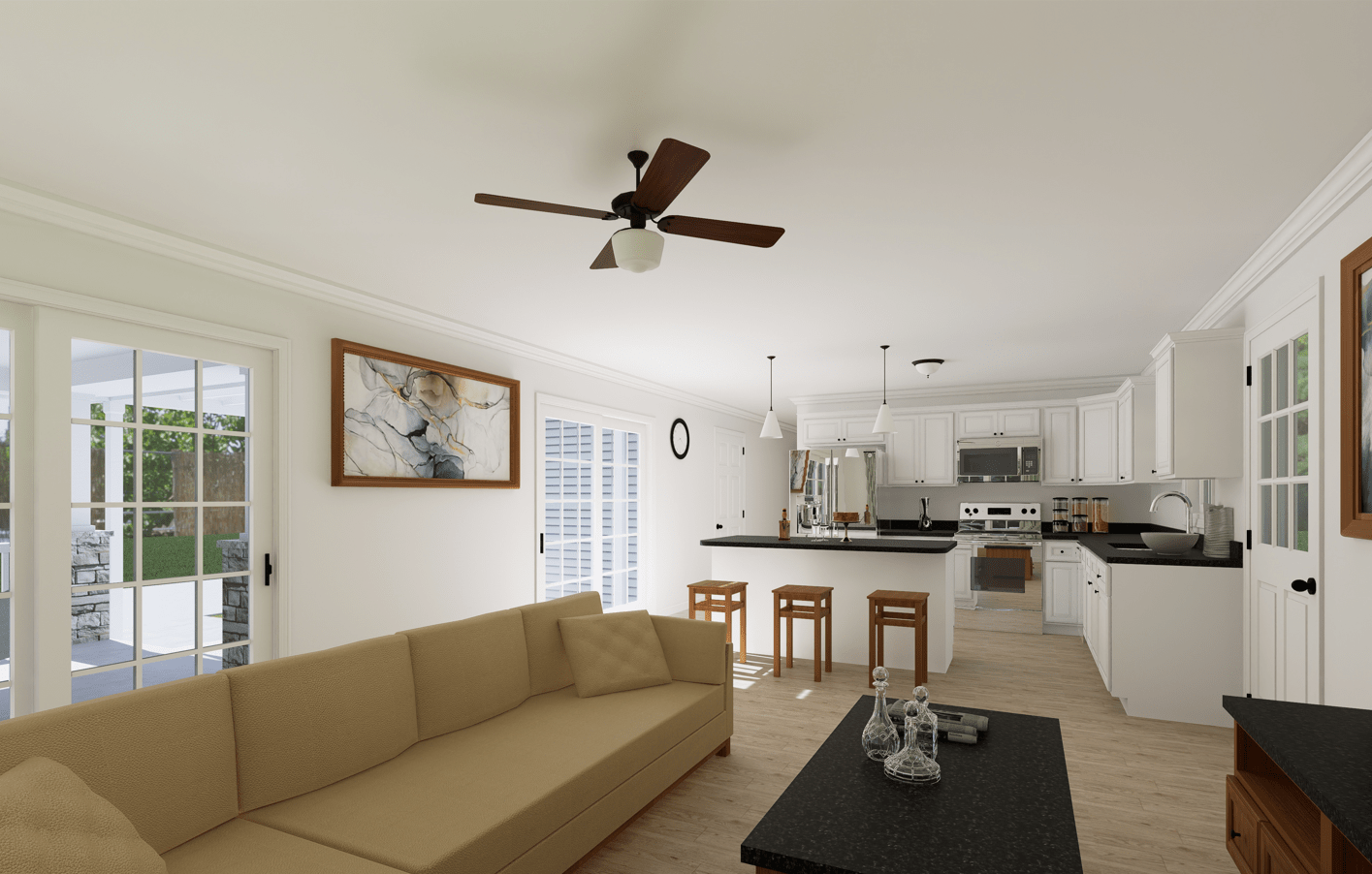 Astatula 1102 Square Foot Ranch Floor Plan