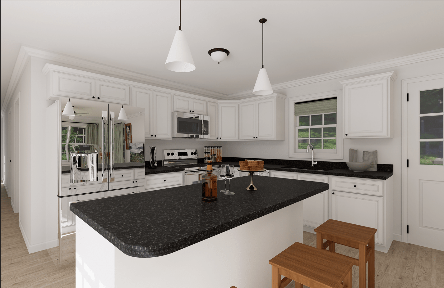 Astatula 1102 Square Foot Ranch Floor Plan