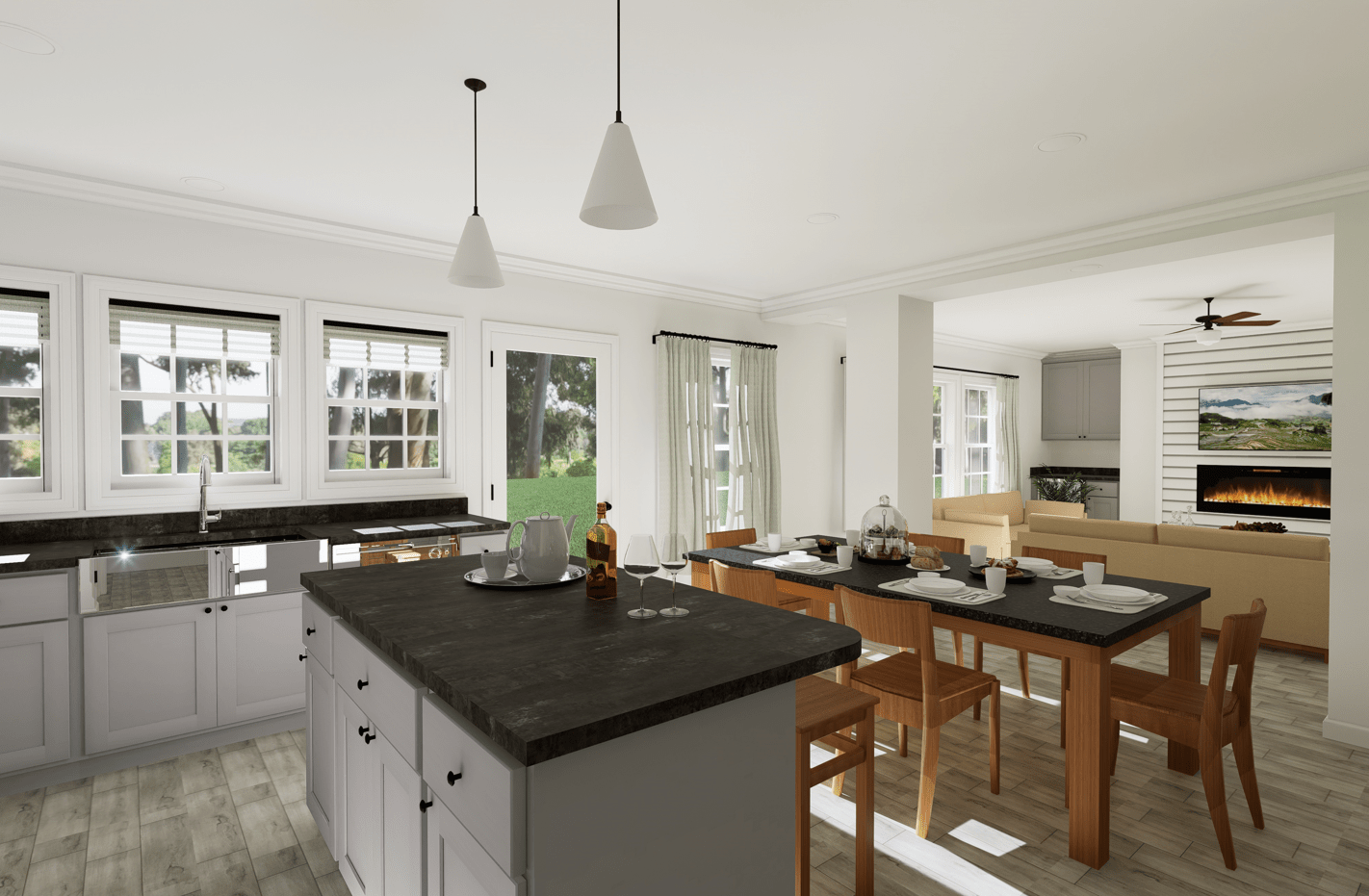 Zephyrhills 1869 Square Foot Ranch Floor Plan