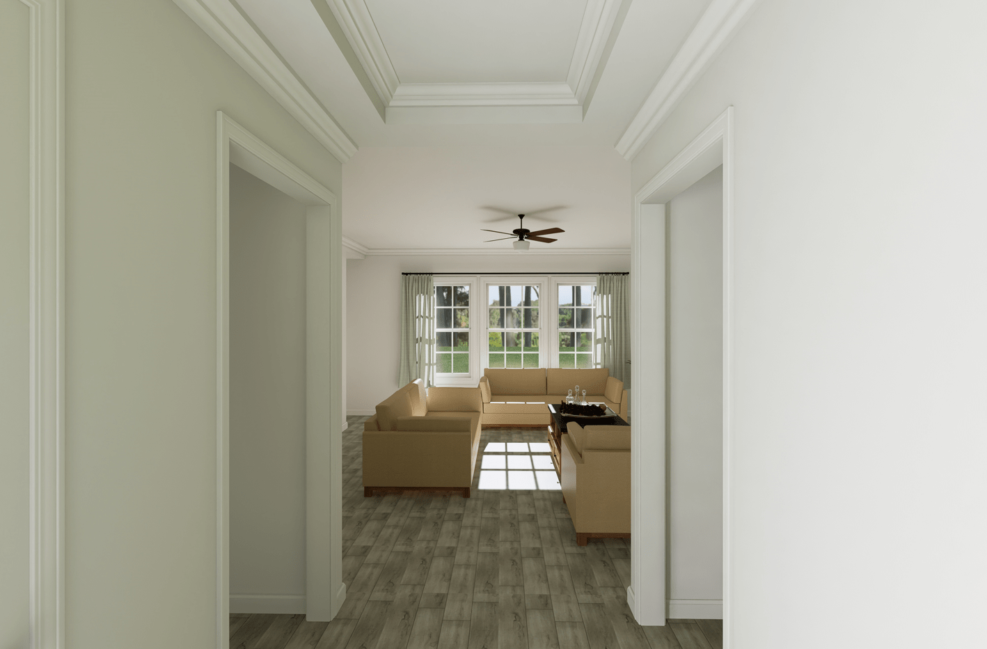 Zephyrhills 1869 Square Foot Ranch Floor Plan