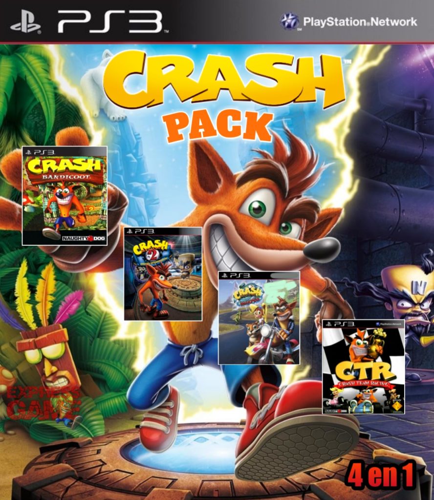 Pack Crash PS3 Express Game