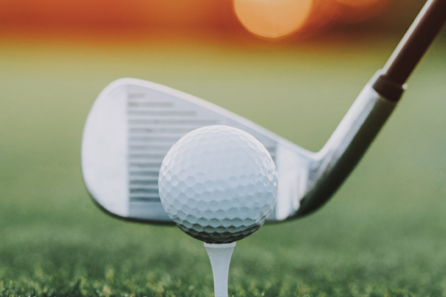 Golf Tee Off Coffin Expression Coffins