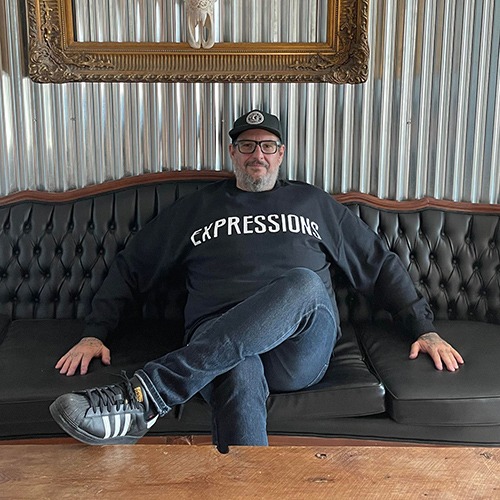 Expressions Tattoos Crew Neck Sweatshirts Expressions Tatouages et