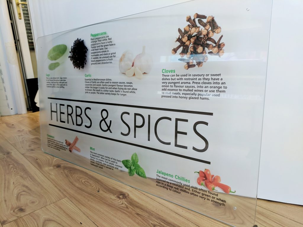 Herbs & Spices Expression Signs