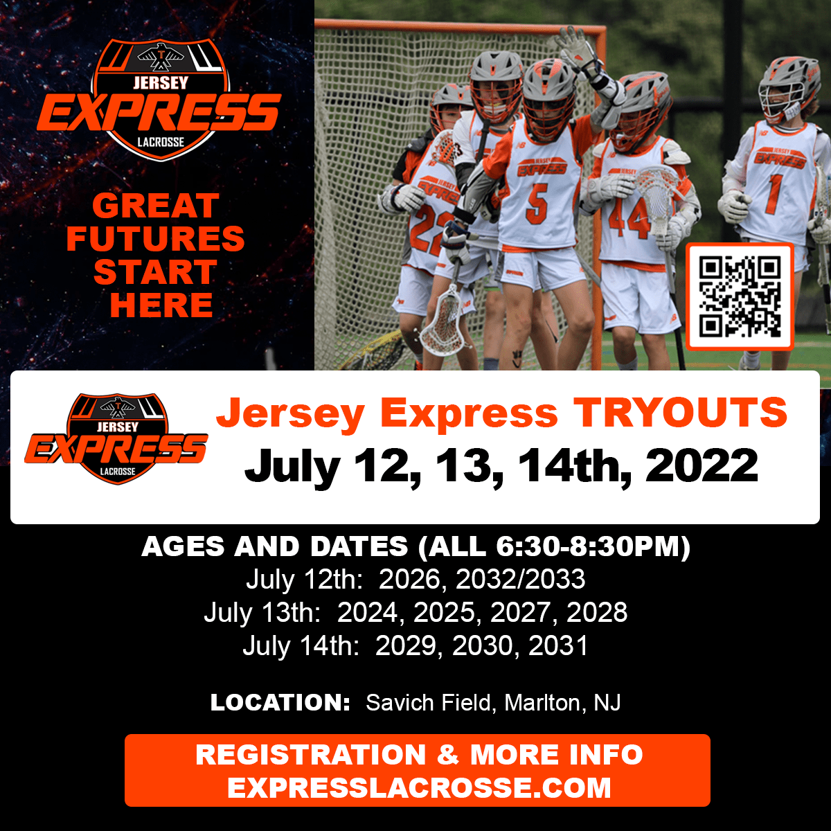 Tryouts Jersey Express Express Lacrosse