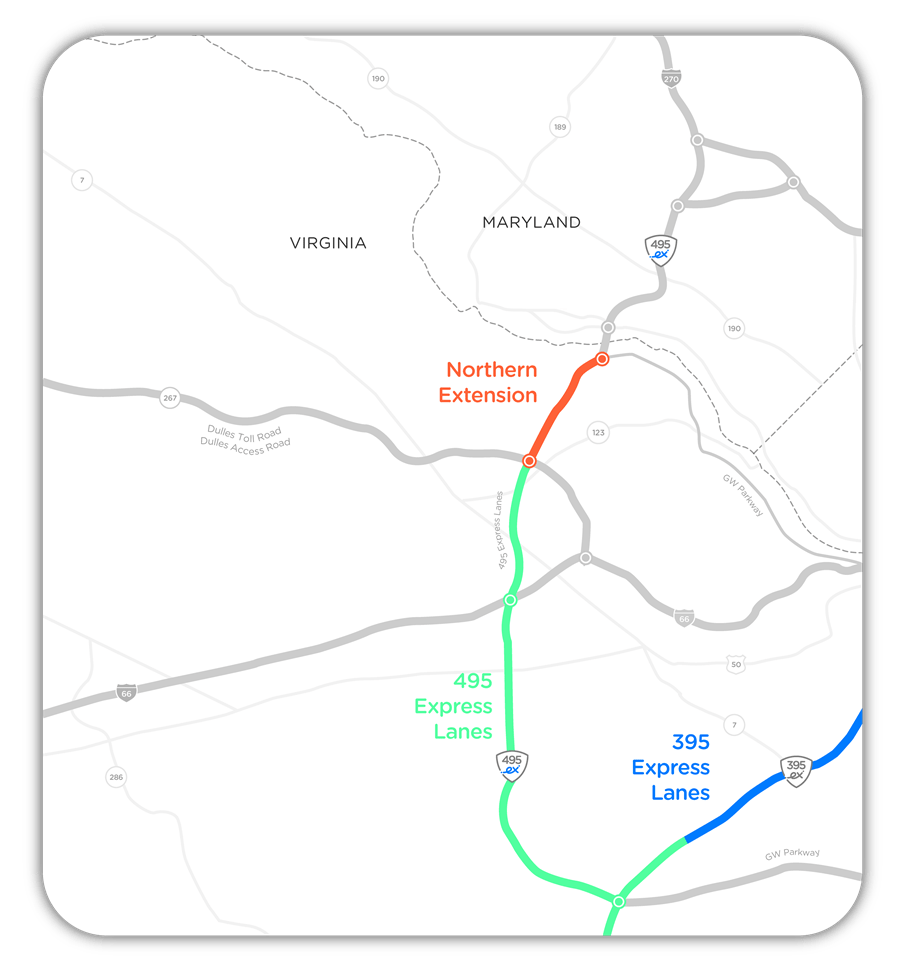 495 Express Lanes Northern Extension (NEXT) Express Lanes