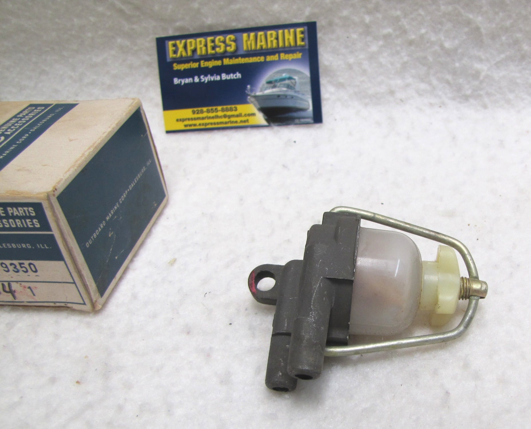 OMC/Johnson/Evinrude 40HP Fuel Filter Assembly 379350/0379350 Express Marine