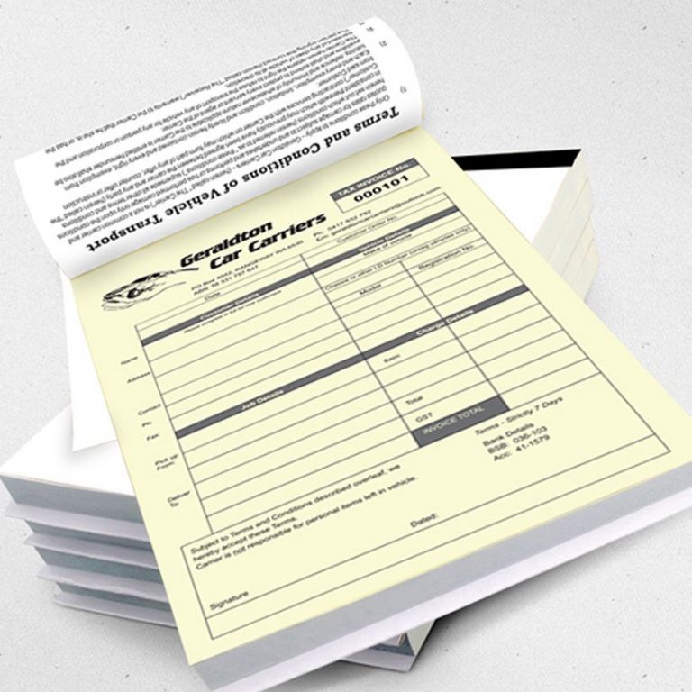 10 x A4 X 2 Duplicate NCR Books printed Express Print South Africa