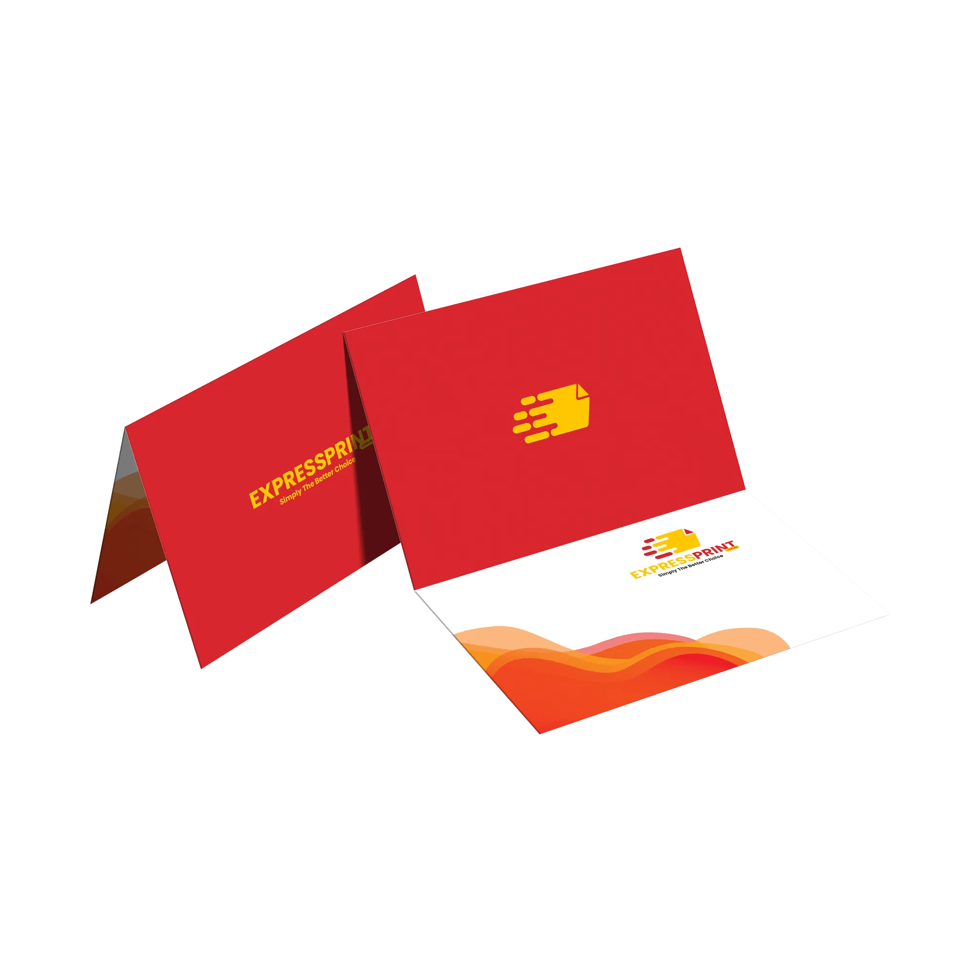 Business Card Printing (Folded), Lowest Price, Free Delivery