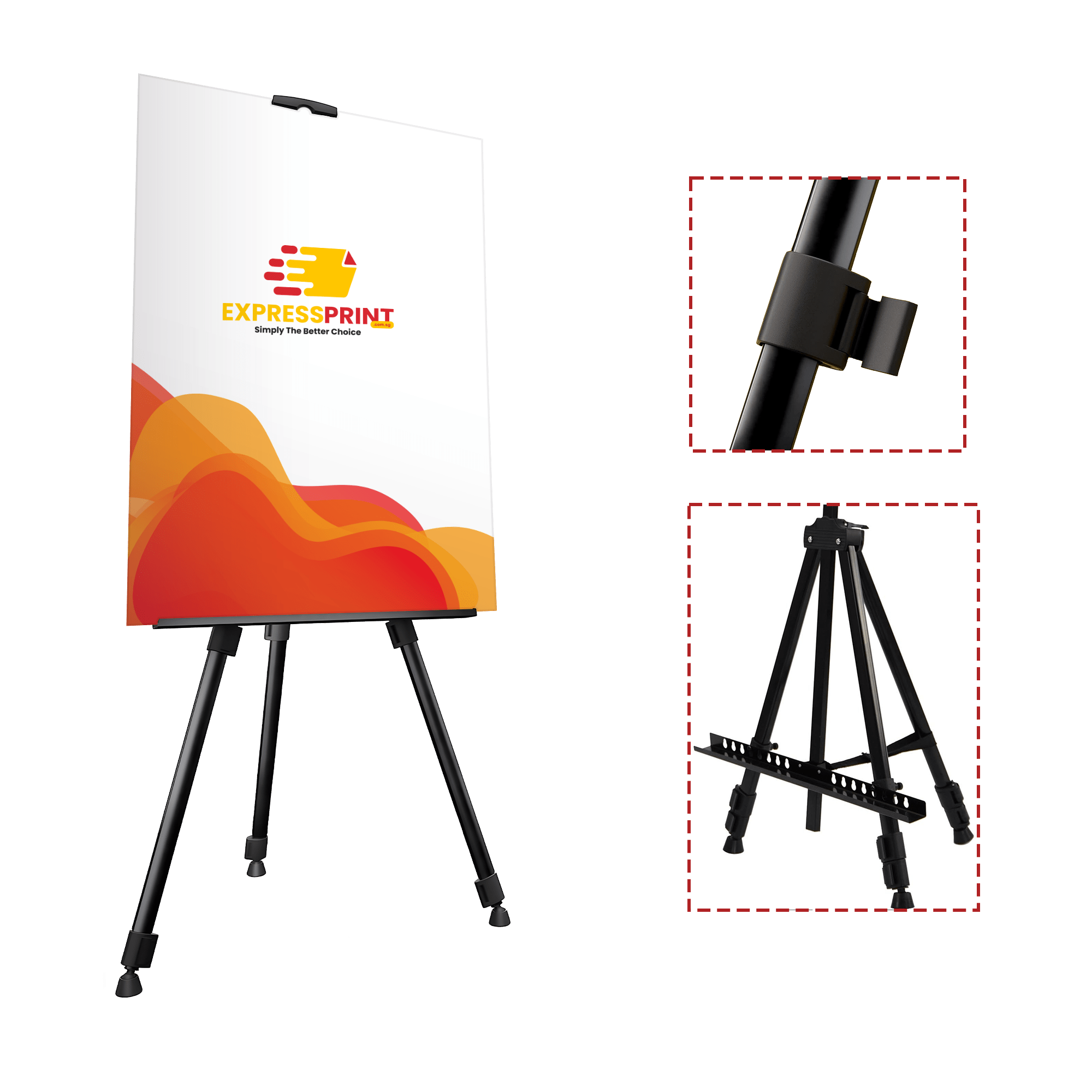 Easel Stand Lowest Price Quality Printing