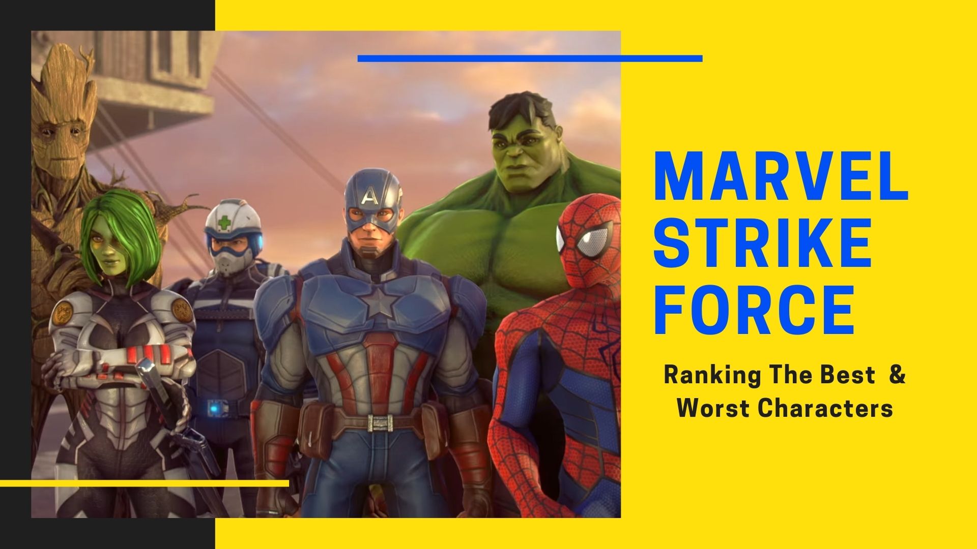 Marvel Strike Force Tier List - Best Characters [April. 2022] - Exputer.com