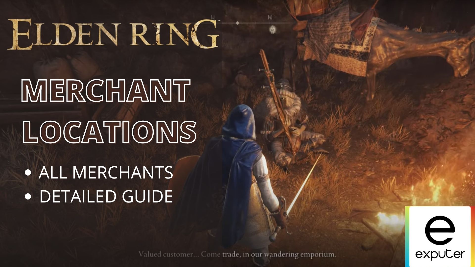 Elden Ring Merchant Locations [All 31 Merchants]
