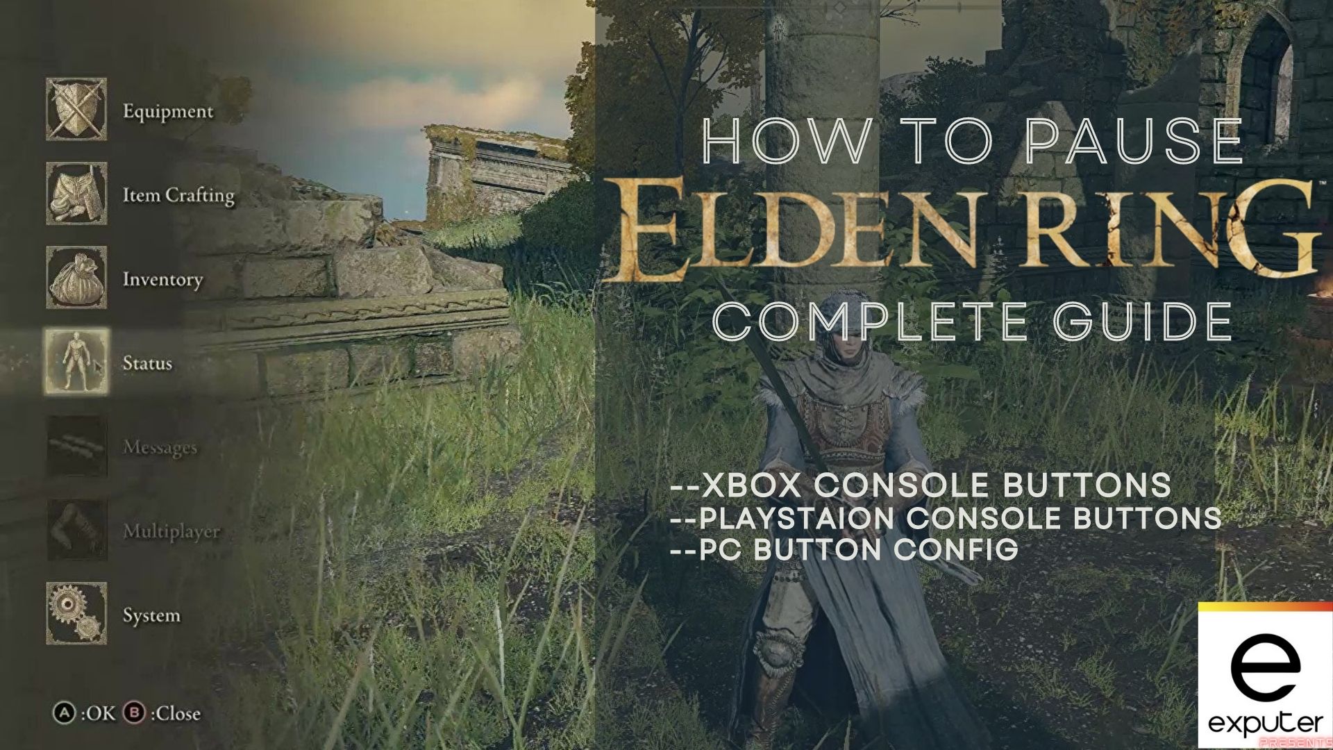 Elden Ring How To Pause [Xbox, PlayStation & PC]