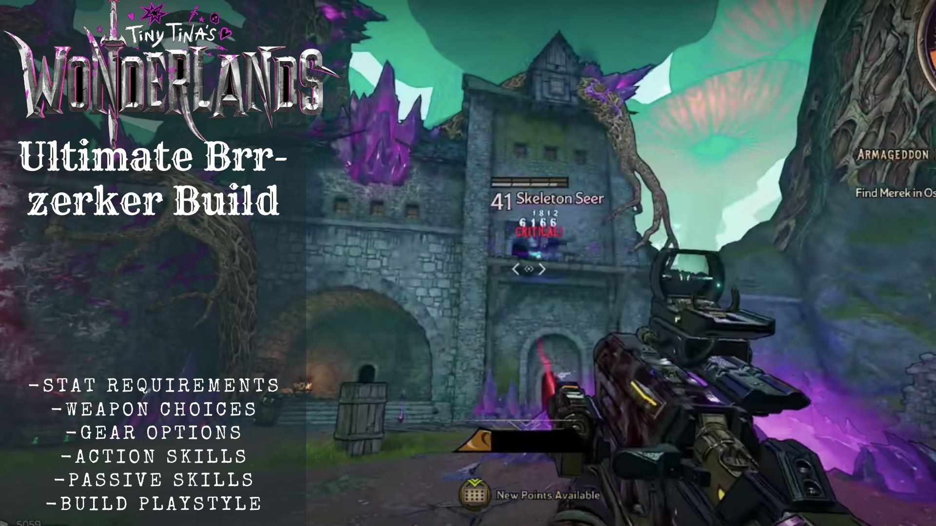 Tiny Tina’s Wonderlands Brrzerker Build Full Gear