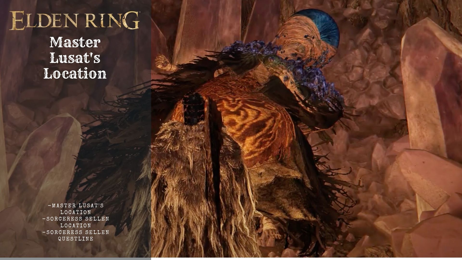 Elden Ring Master Lusat NPC, Armor & Staff Location