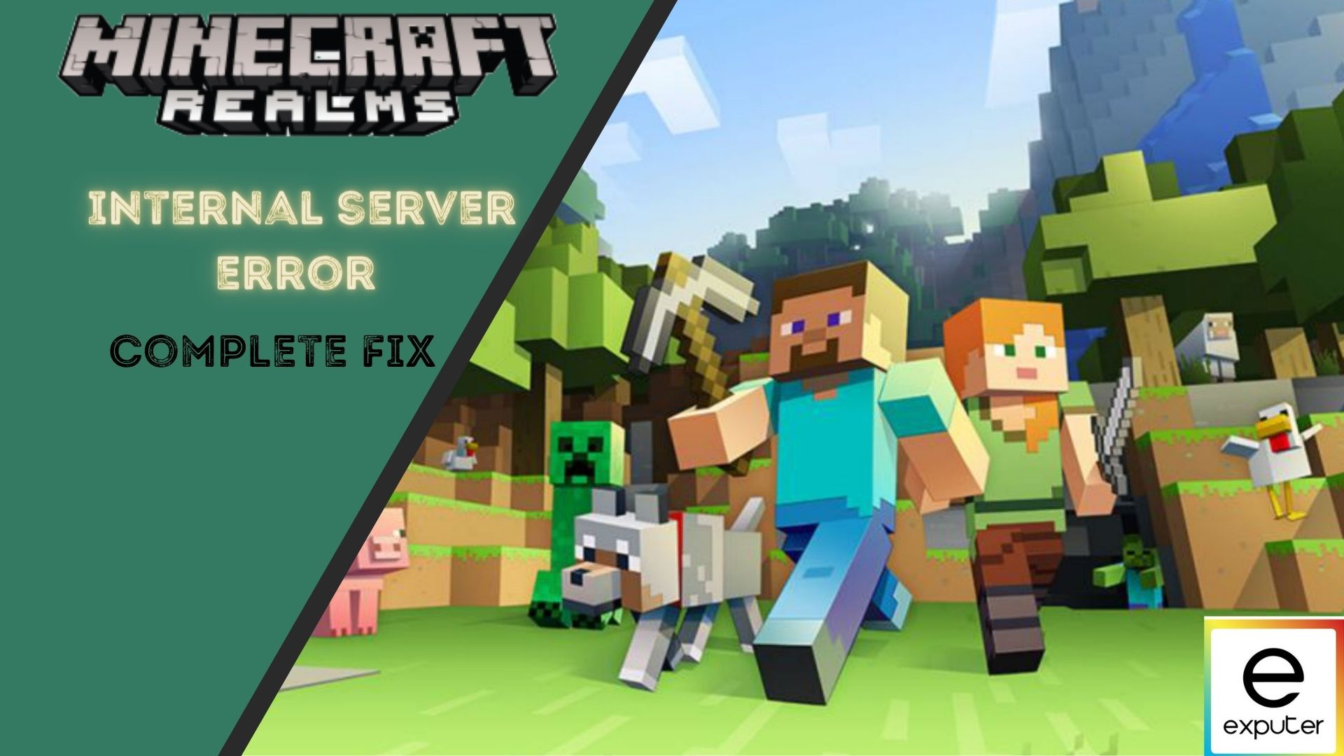 Minecraft Realms Internal Server Error [FIXED]