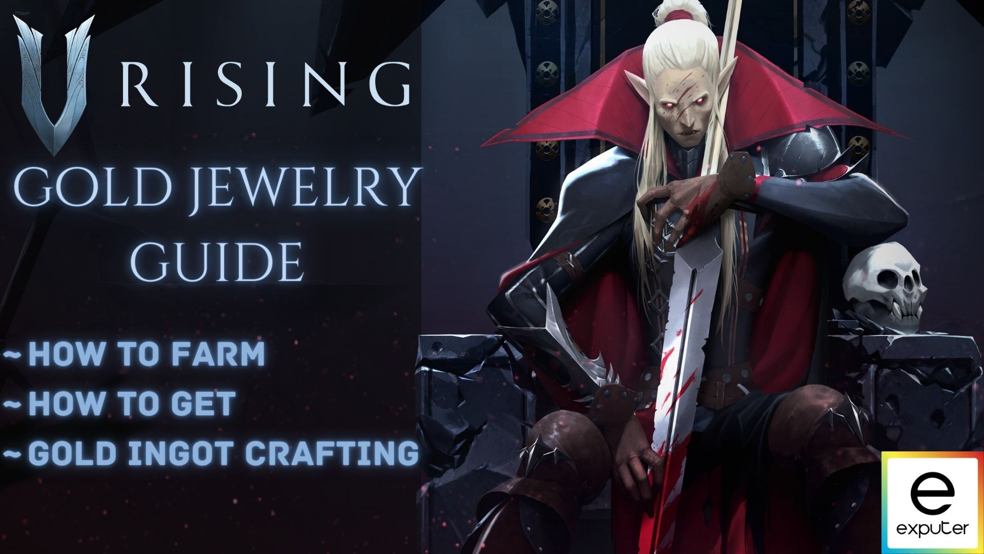 V Rising Gold Jewelry How To Get It & Craft Ingots