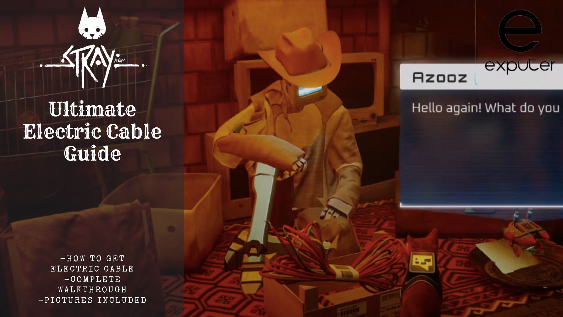 Stray Electric Cable How To Get And Use