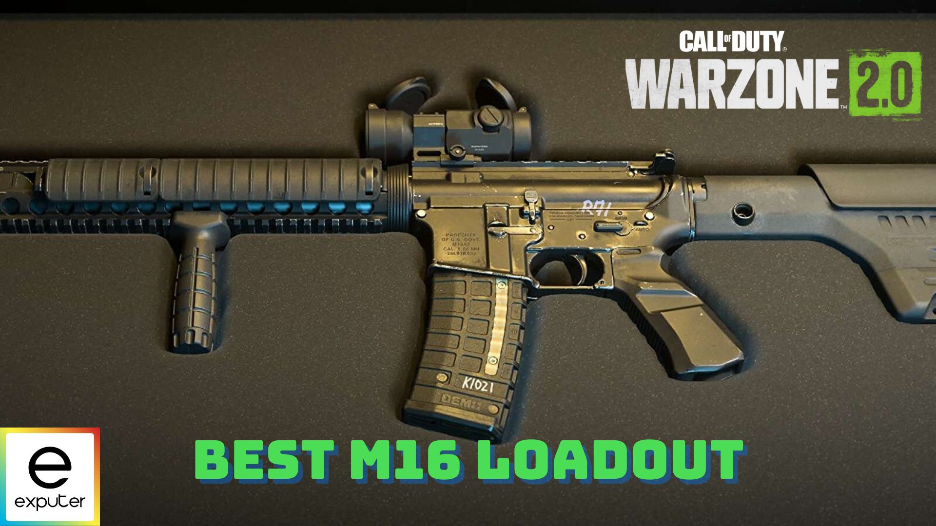 Warzone 2 BEST M16 Loadout & Class Build