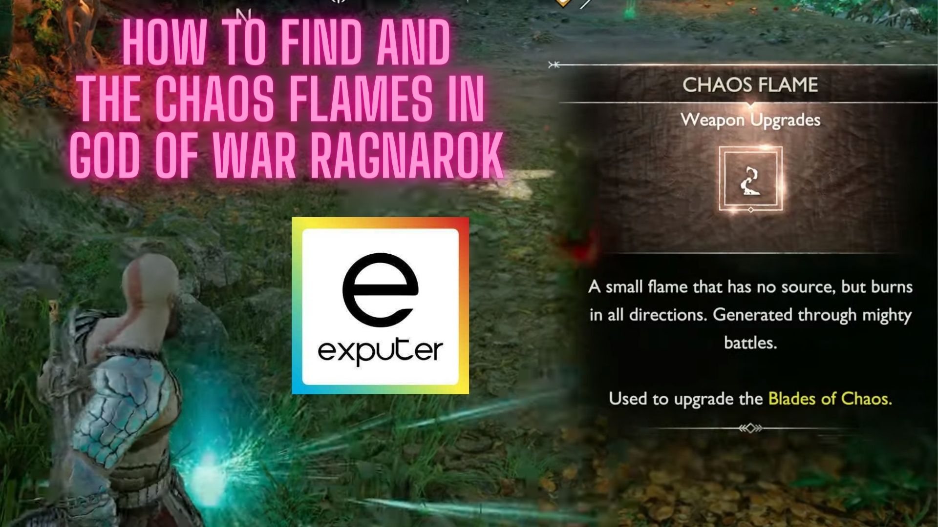 GOW Ragnarok All Chaos Flames Locations