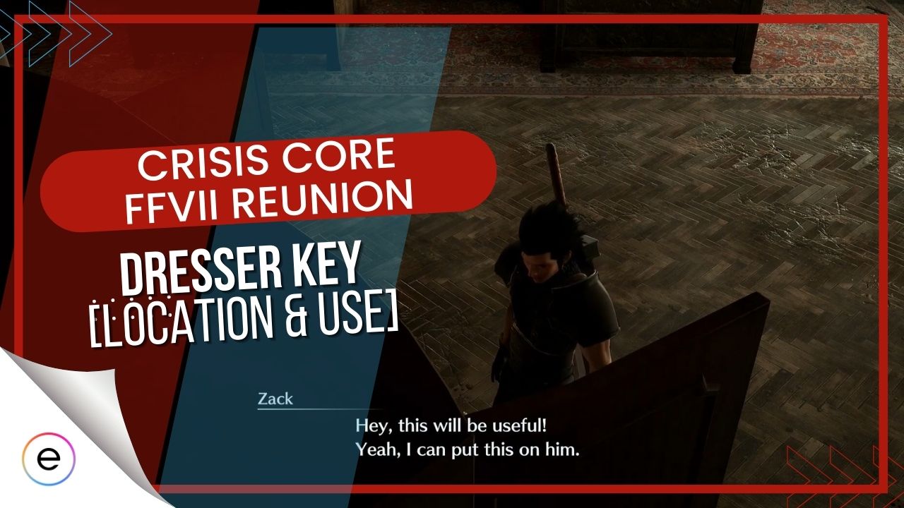 Crisis Core Reunion Dresser Key Ort und Verwendung SantasVillageil