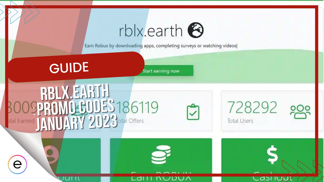 Rblx.Earth Promo Codes [September 2024]