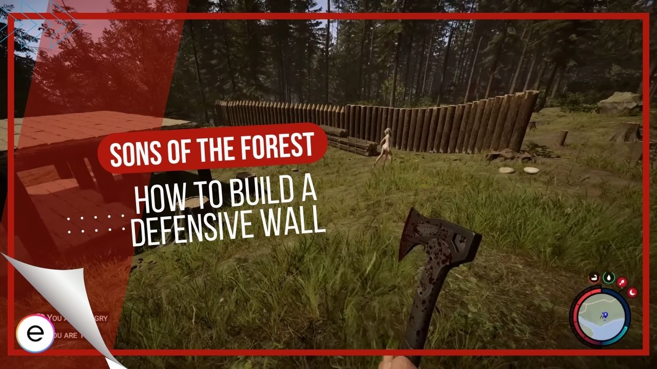 Sons of the Forest How To Build A Defensive Wall