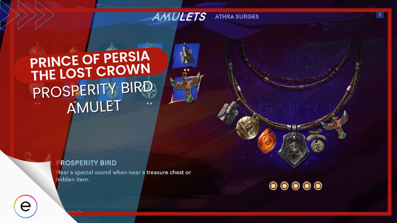 How To Get Prosperity Bird Amulet In Prince of Persia?