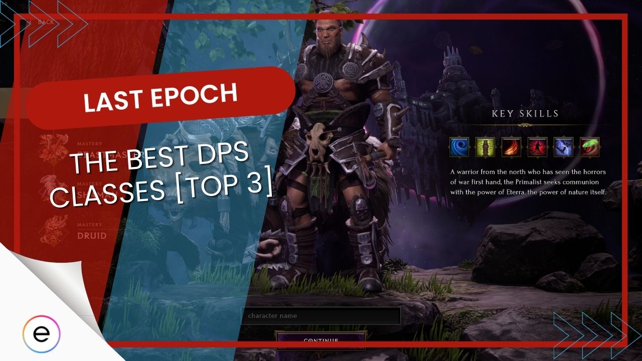 Last Epoch 3 Best DPS Classes [BattleTested]