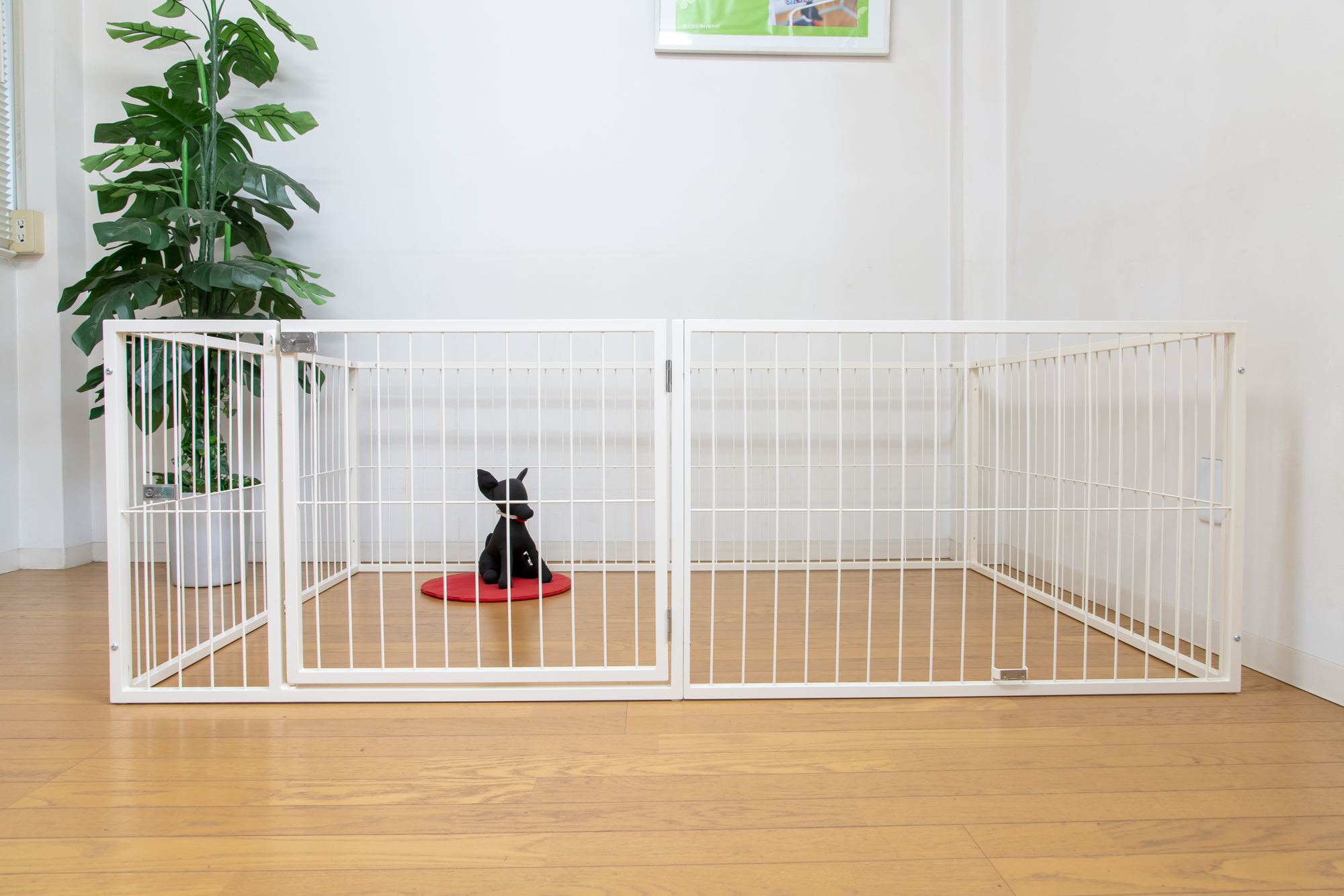 小型犬の大きなサークル おしゃれで丈夫な犬猫用ペットケージ・ドッグ グッズ ・ゲートextail (エクステイル)