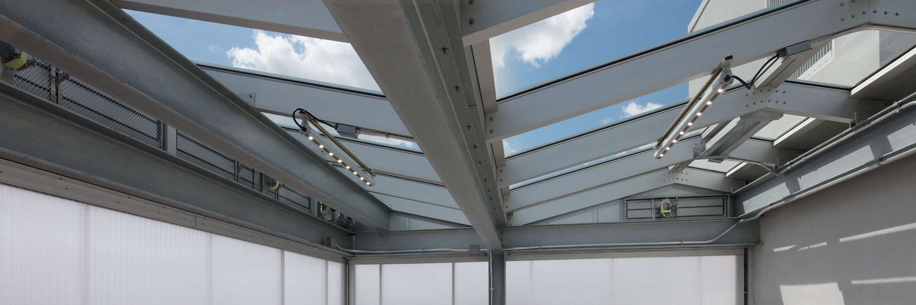 Commercial Glass Skylights SKYGARD 2500
