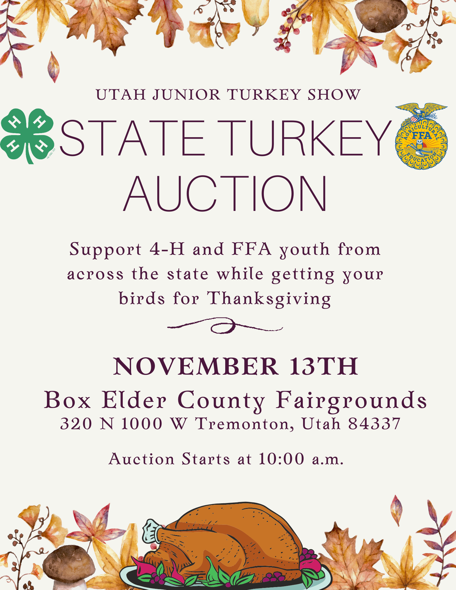 Utah Junior Turkey Show USU