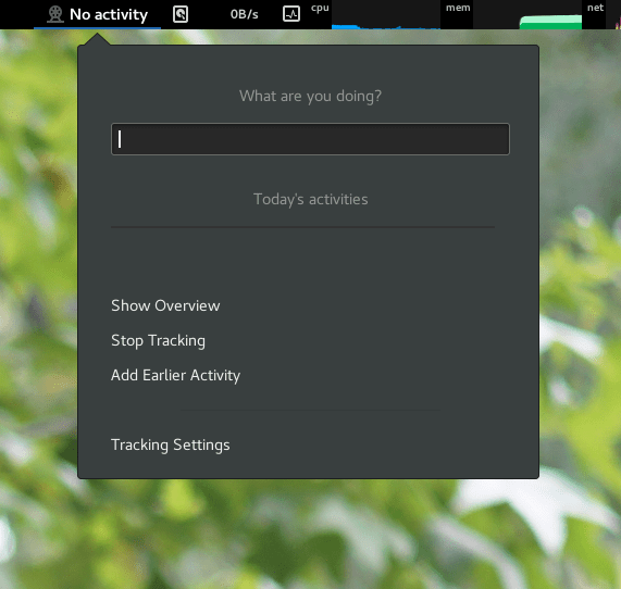 my extension remove it GNOME Shell Extensions