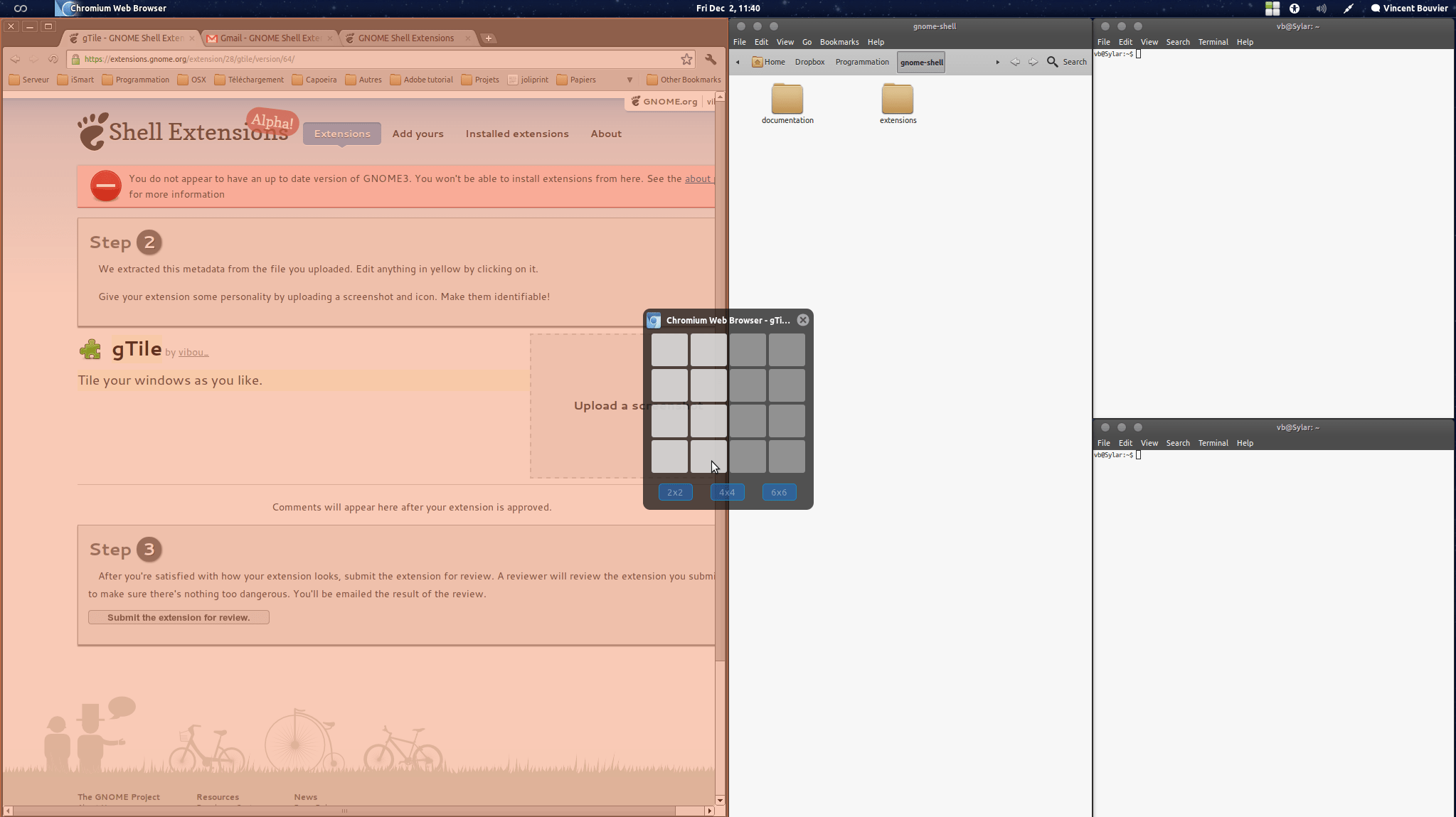 GNOME 桌面必备扩展（GNOME Shell Extensions） keatonlao 博客园