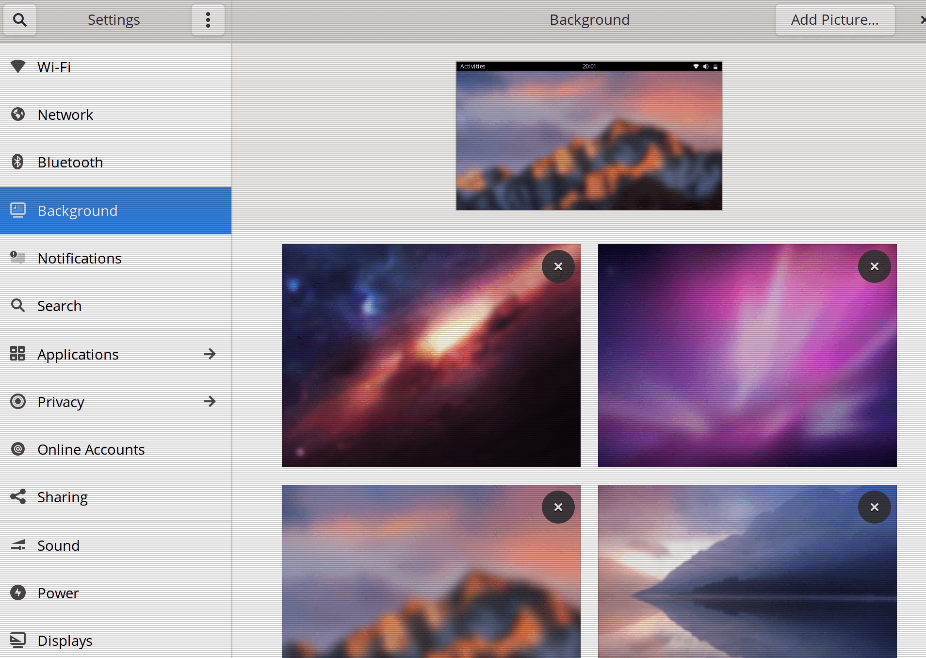 Scanlines Effect GNOME Shell Extensions