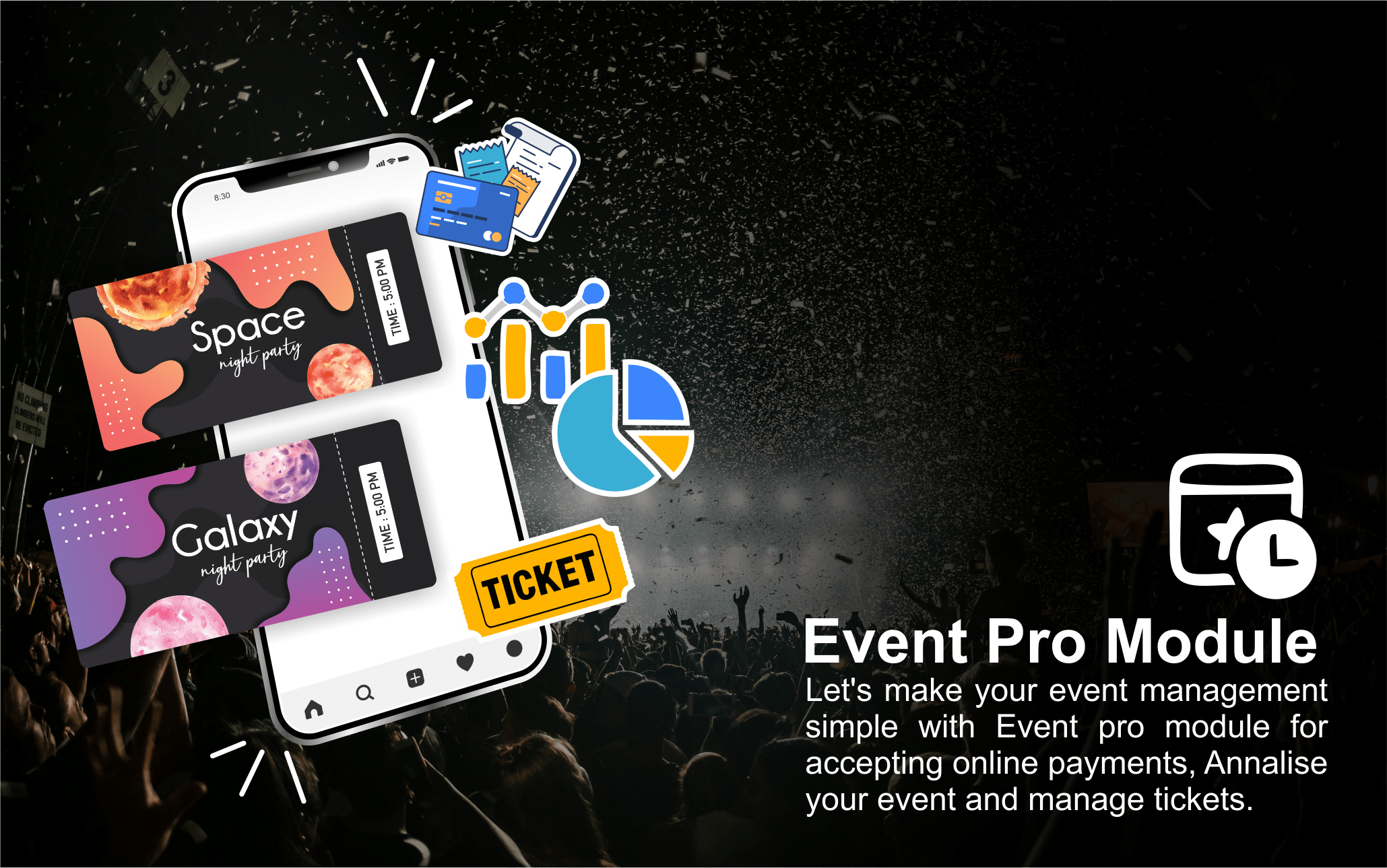 Event Pro Event management and ticketing module Siberian CMS